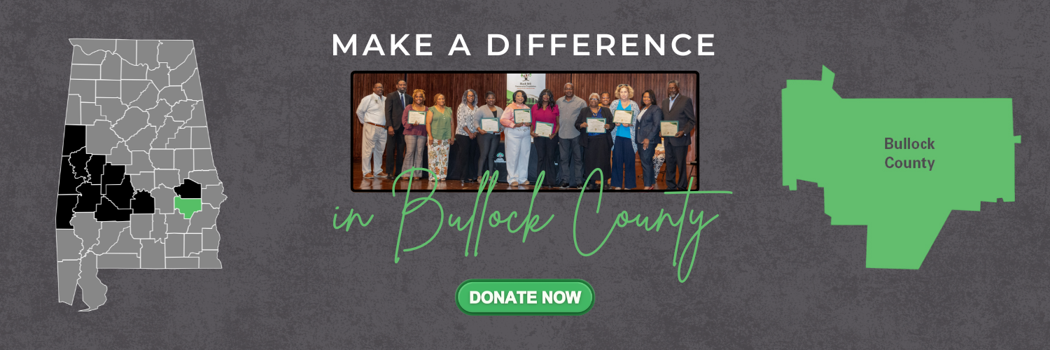 Make a Difference in Bullock County - Donate Now