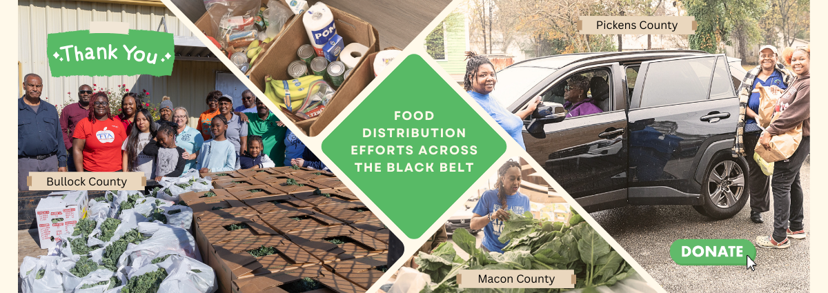 Food Distribution Efforts in the Black Belt