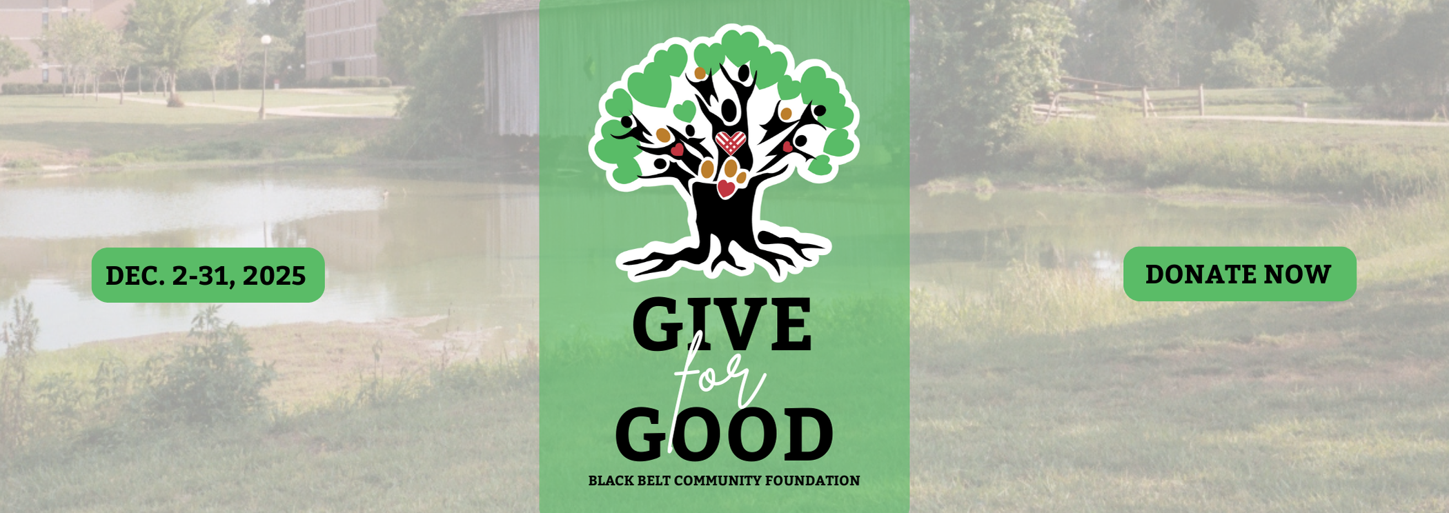 Give for Good - Black Belt Community Foundation - Dec. 2-31, 2025 - Donate Now