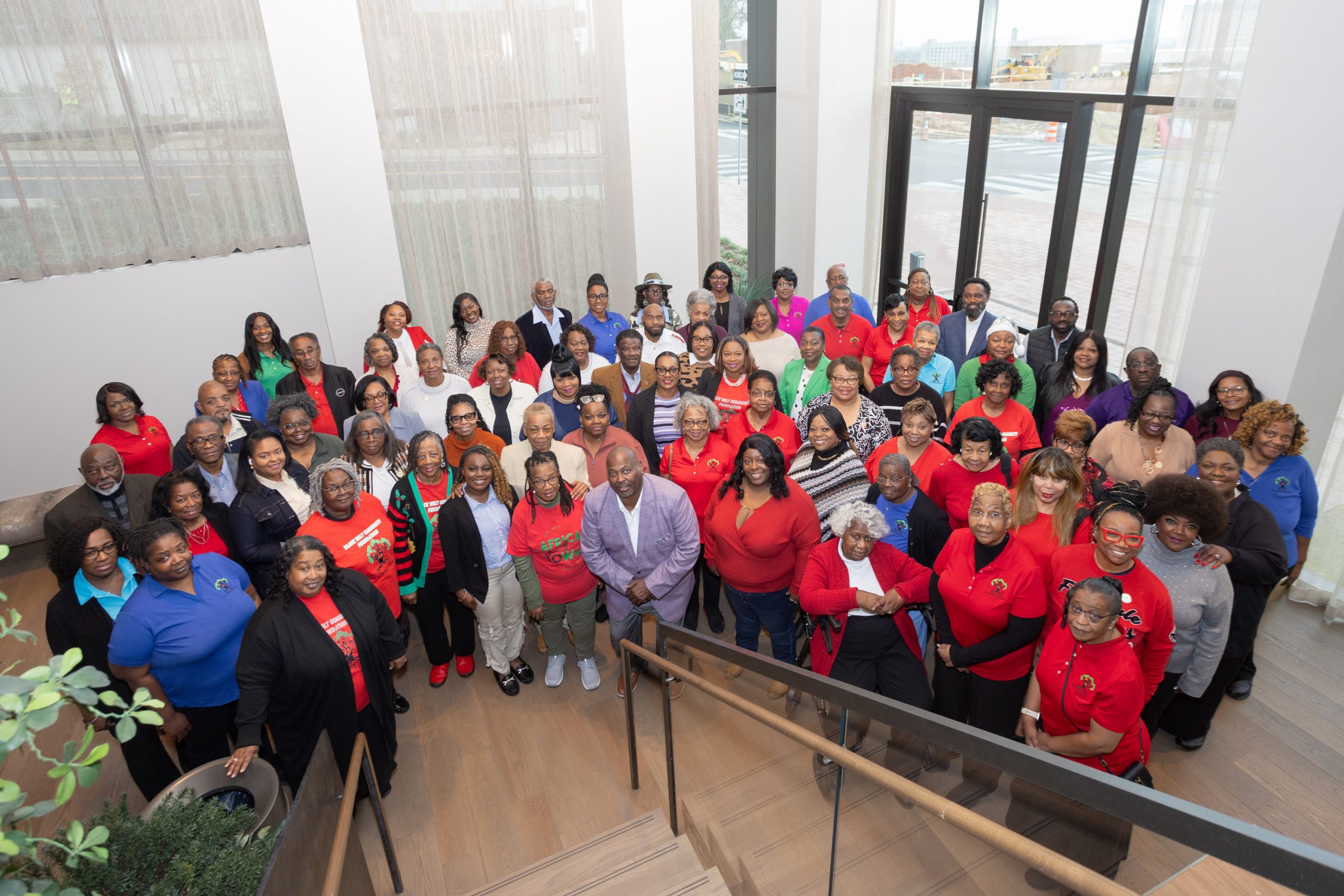 Community Associate group photo at the 2025 December retreat in Montgomery Alabama