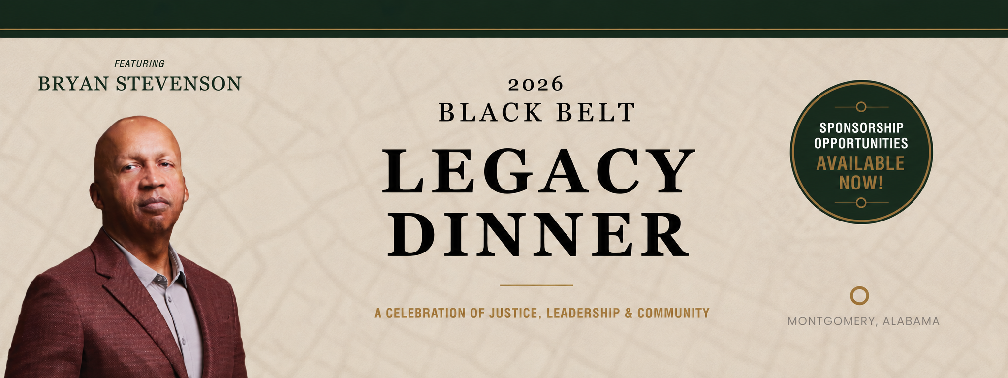 2026 Black Belt Legacy Dinner - A celebration of justice, leadership, and community - sponsorship opportunities available